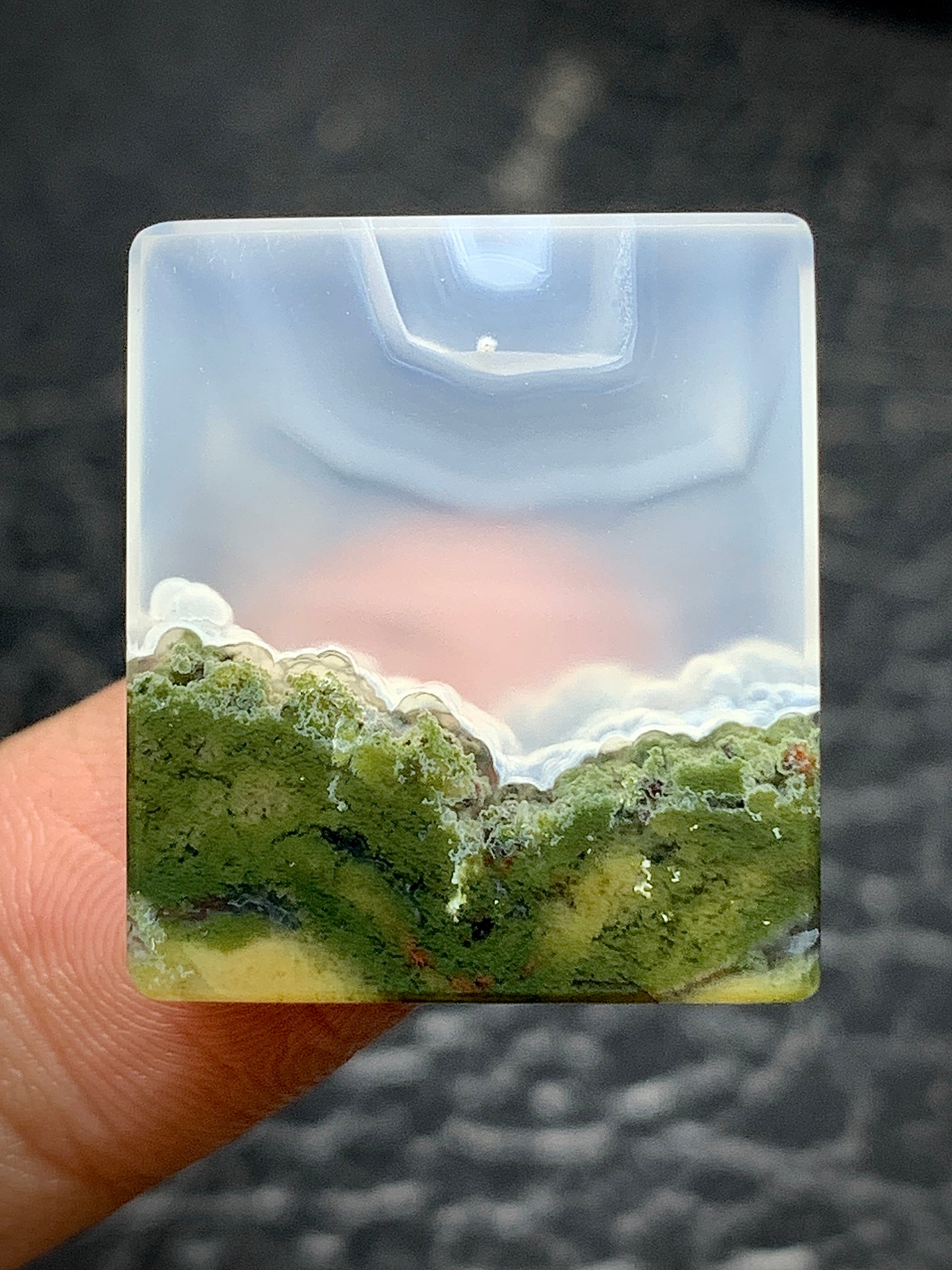 Scenic Moss Agate, Gift For Her, Gift For Him, Birthday Gift, Jewellery, Moss Agate, Unique Gemstone