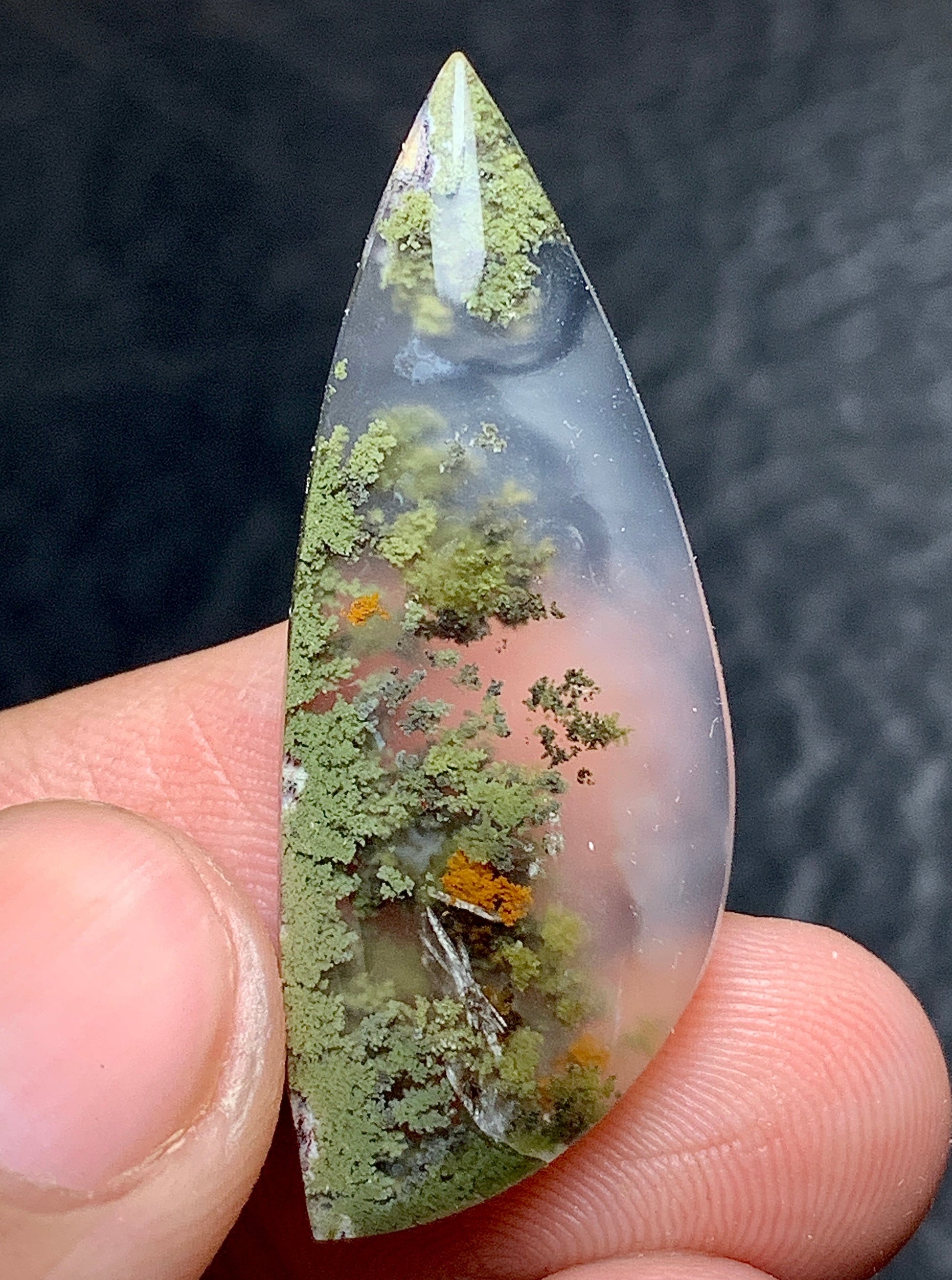 Scenic Moss Agate, Gift For Her, Gift For Him, Birthday Gift, Jewellery, Moss Agate, Unique Gemstone