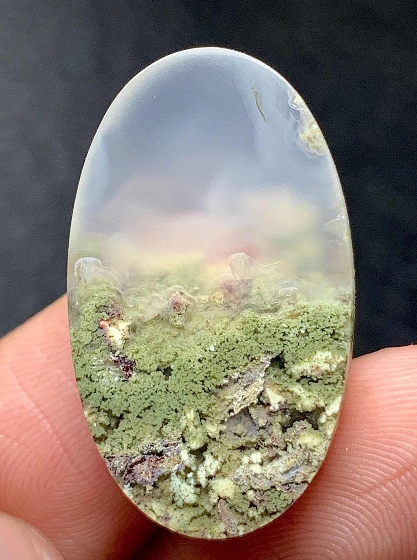 Scenic Moss Agate, Gift For Her, Gift For Him, Birthday Gift, Jewellery, Moss Agate, Unique Gemstone