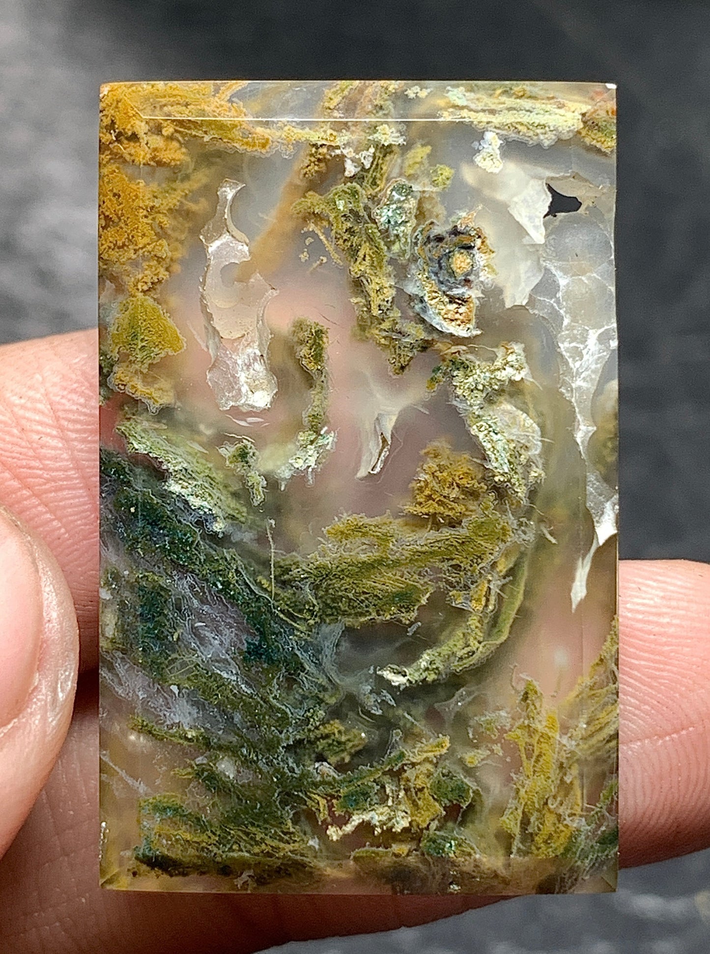 Scenic Moss Agate, Gift For Her, Gift For Him, Birthday Gift, Jewellery, Moss Agate, Unique Gemstone 