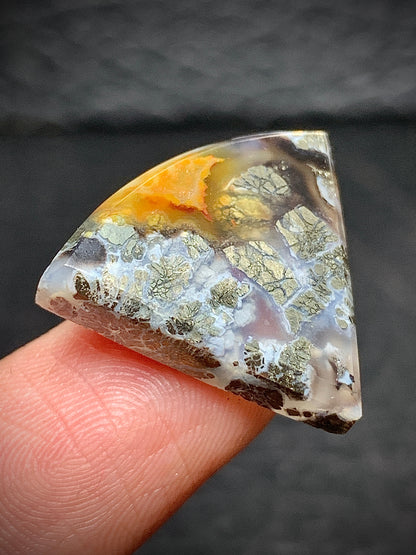 Scenic moss agate, moss agate, plume agate, gift for her, gift for him, gift for birth, gift for , birthday gift, jewelry, cabochon, coral fossil cabochon, marcasite agate